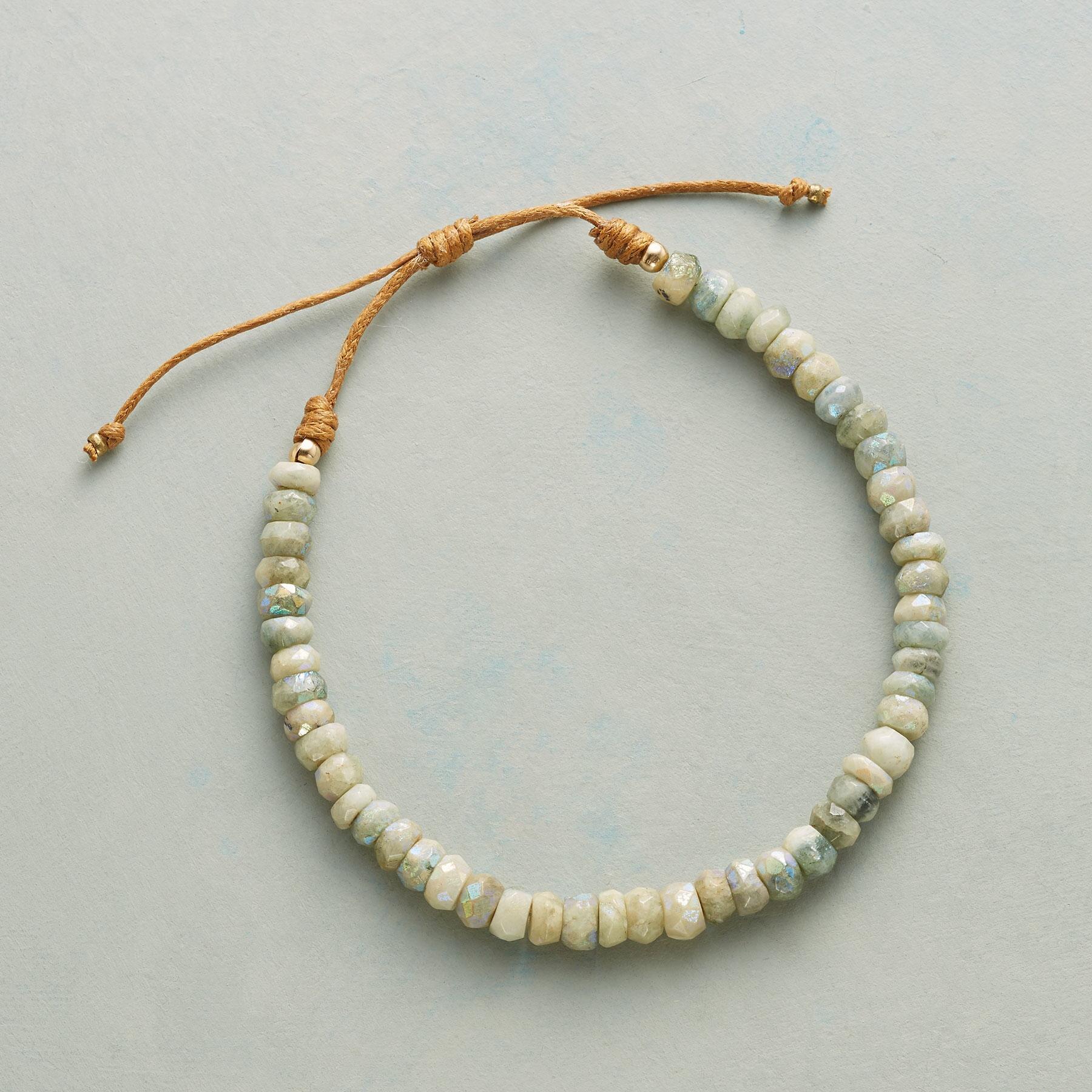 Aquamarine Pebble Bracelet