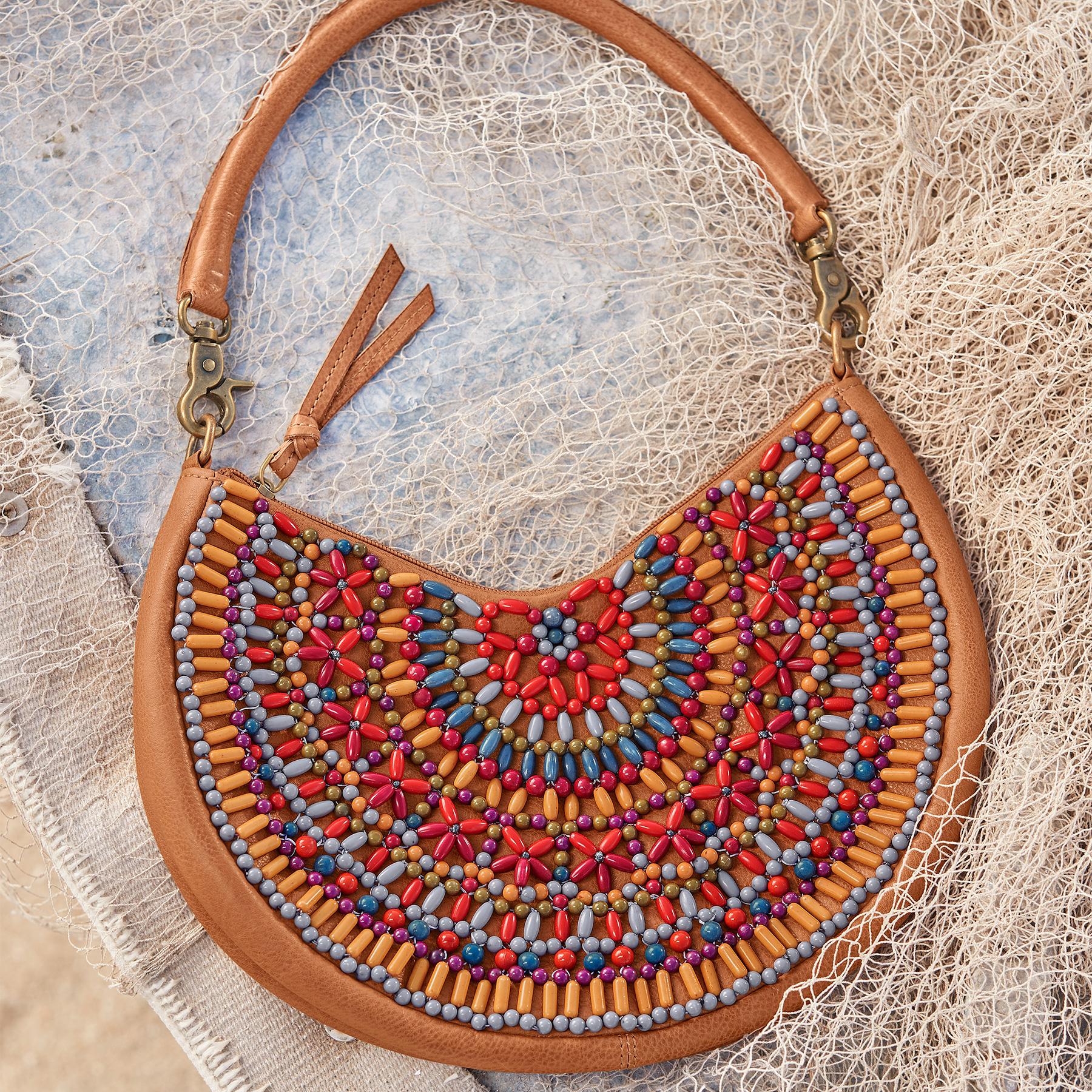Shellback Beaded Bag