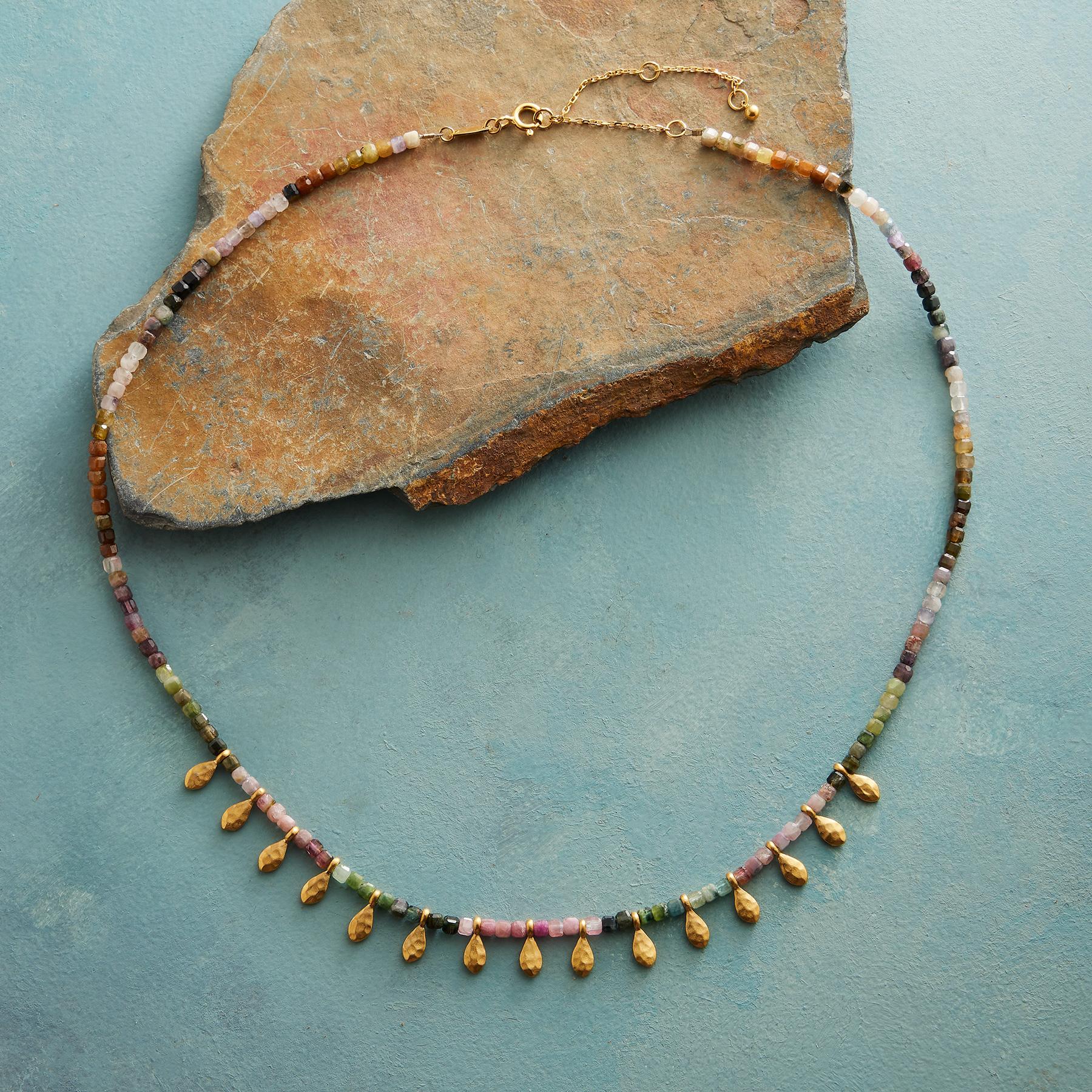 Leafy Tourmaline Necklace