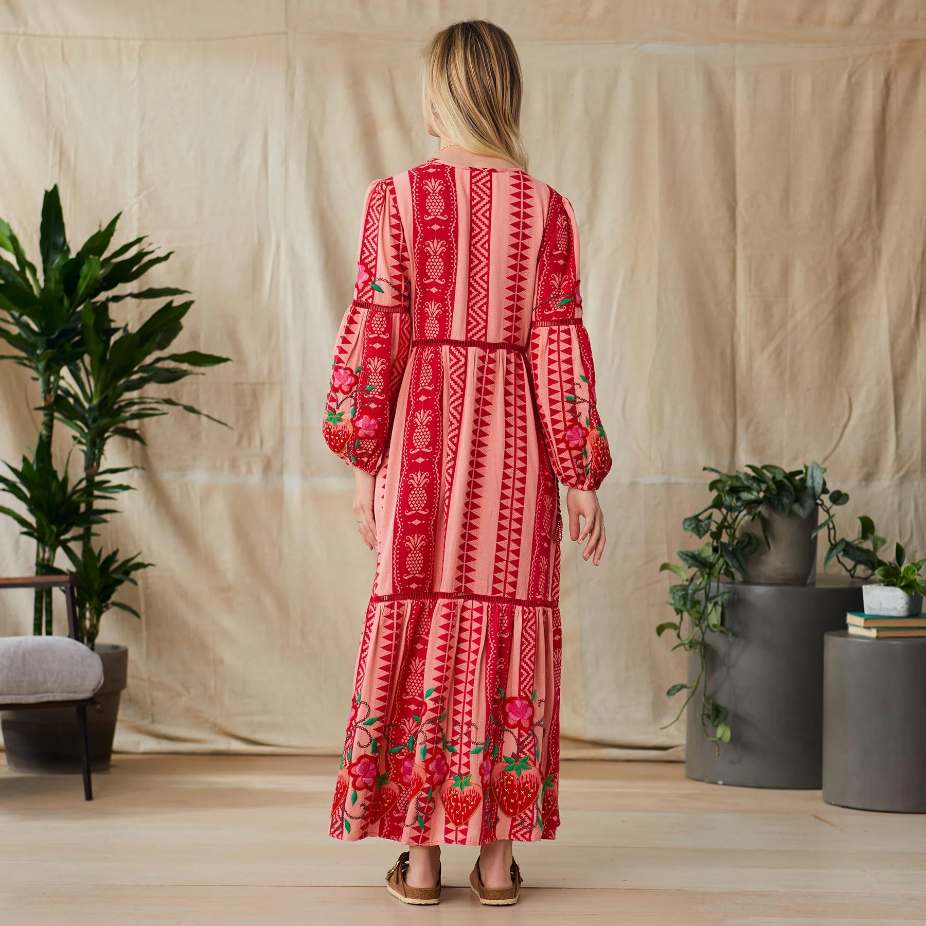 Jaquard Orchard Dress