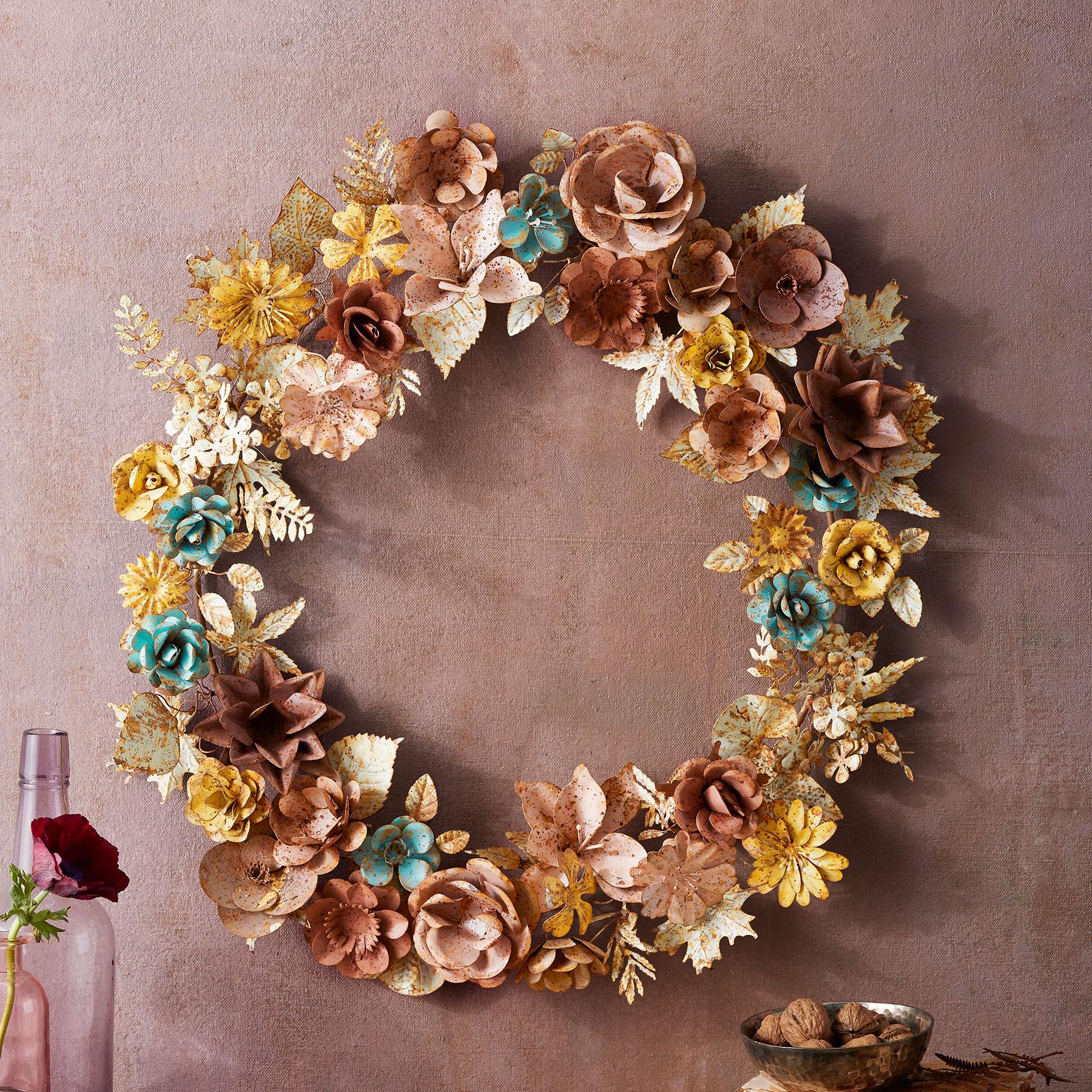 Blushing Garden Wreath