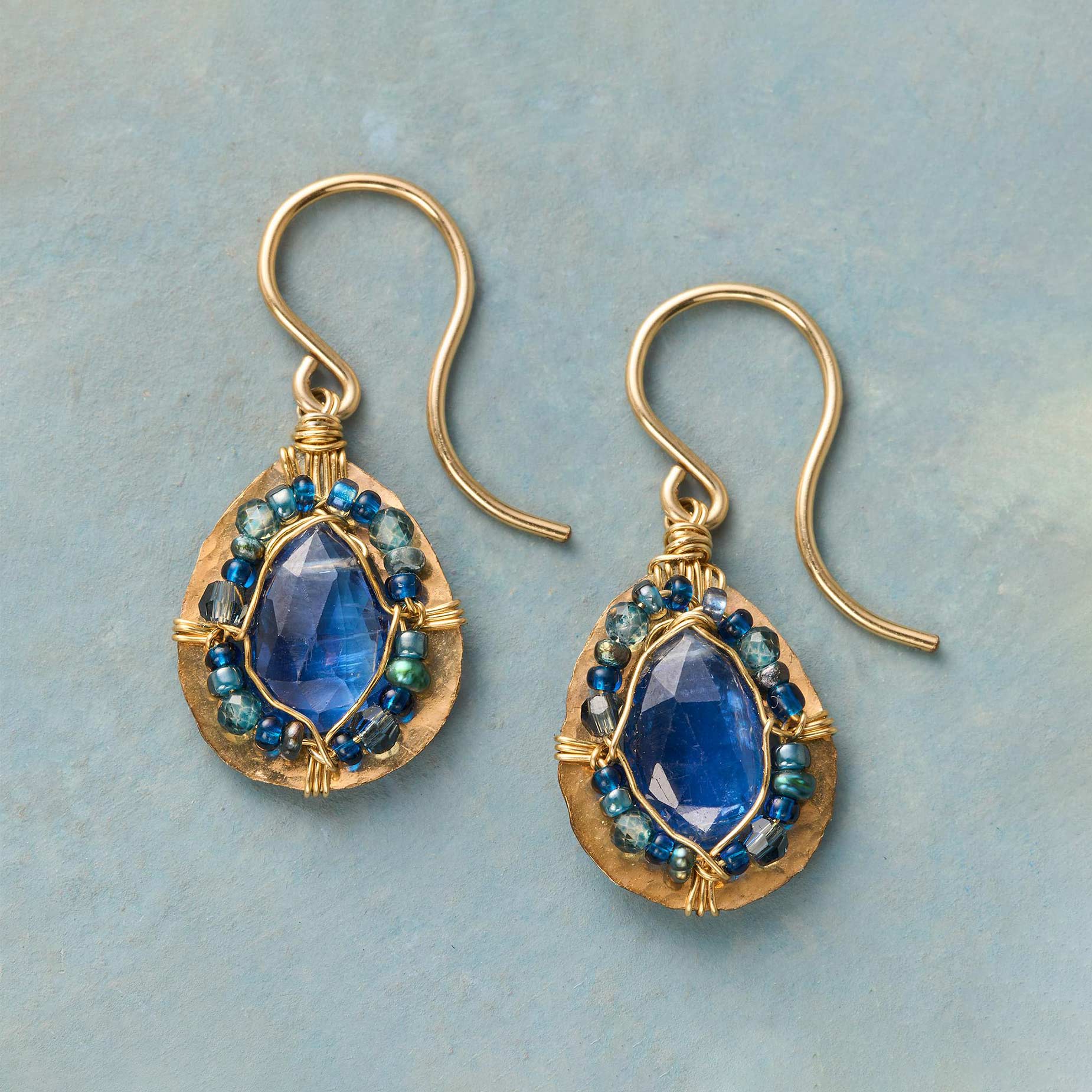 Azure Aura Earrings