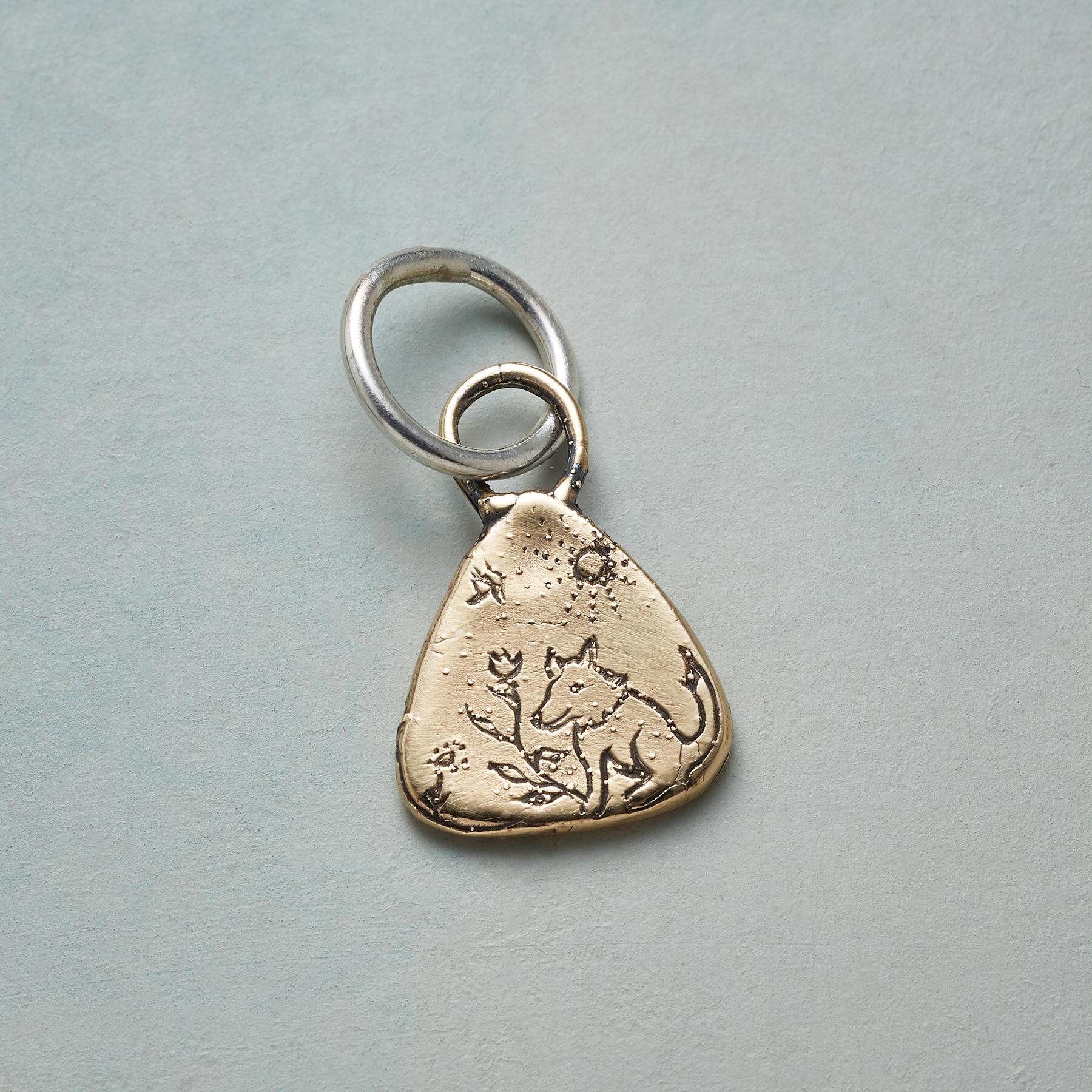 Gold Dog Friend Charm
