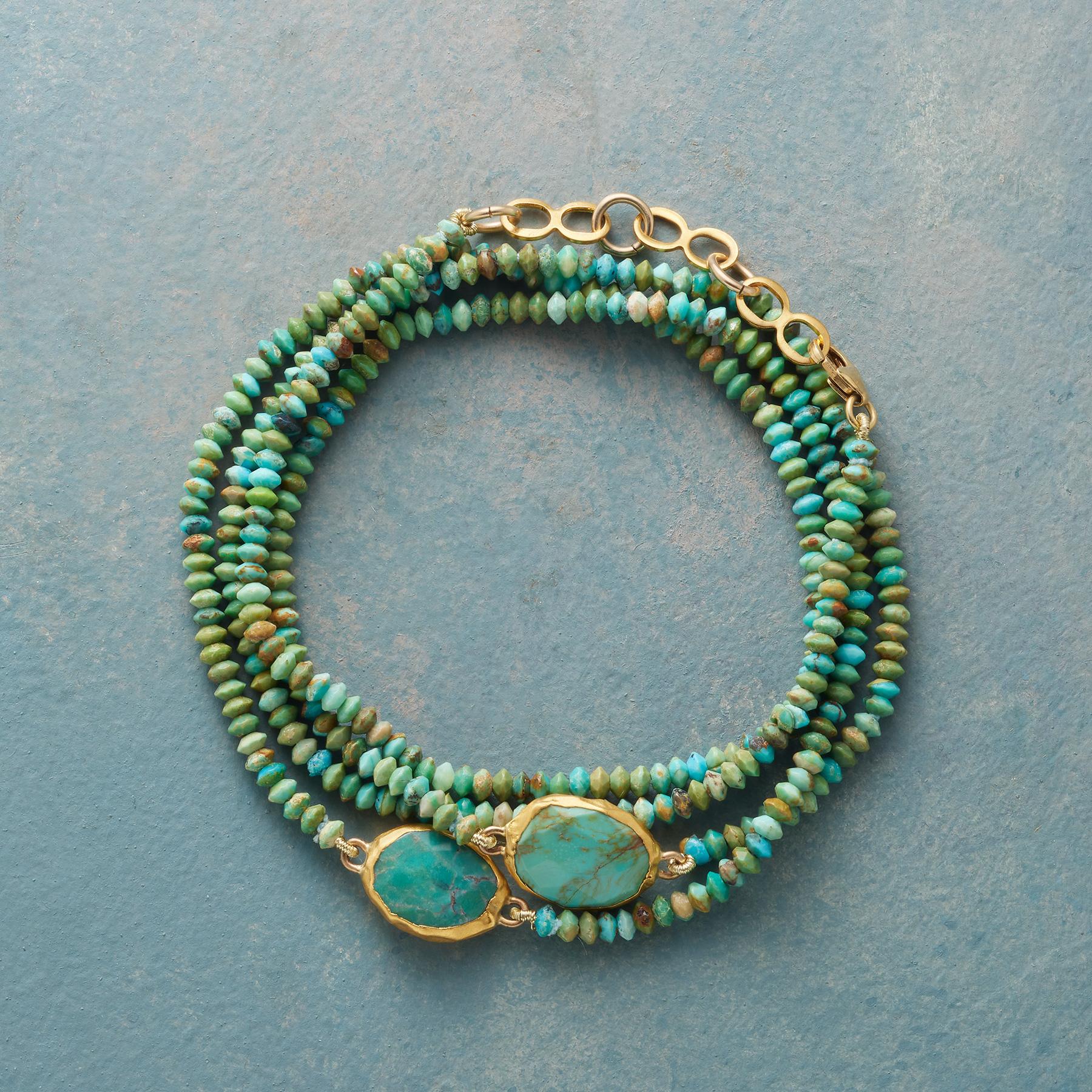 Focus Turquoise Wrap Bracelet