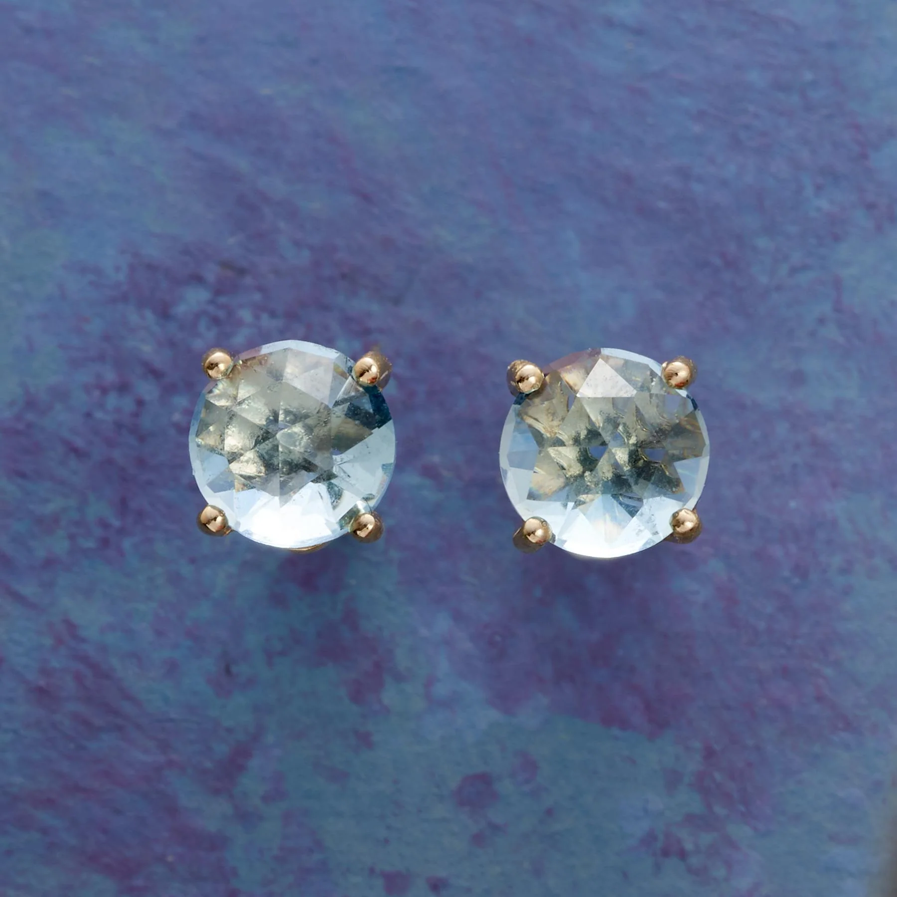 Blue Hydrangea Earrings