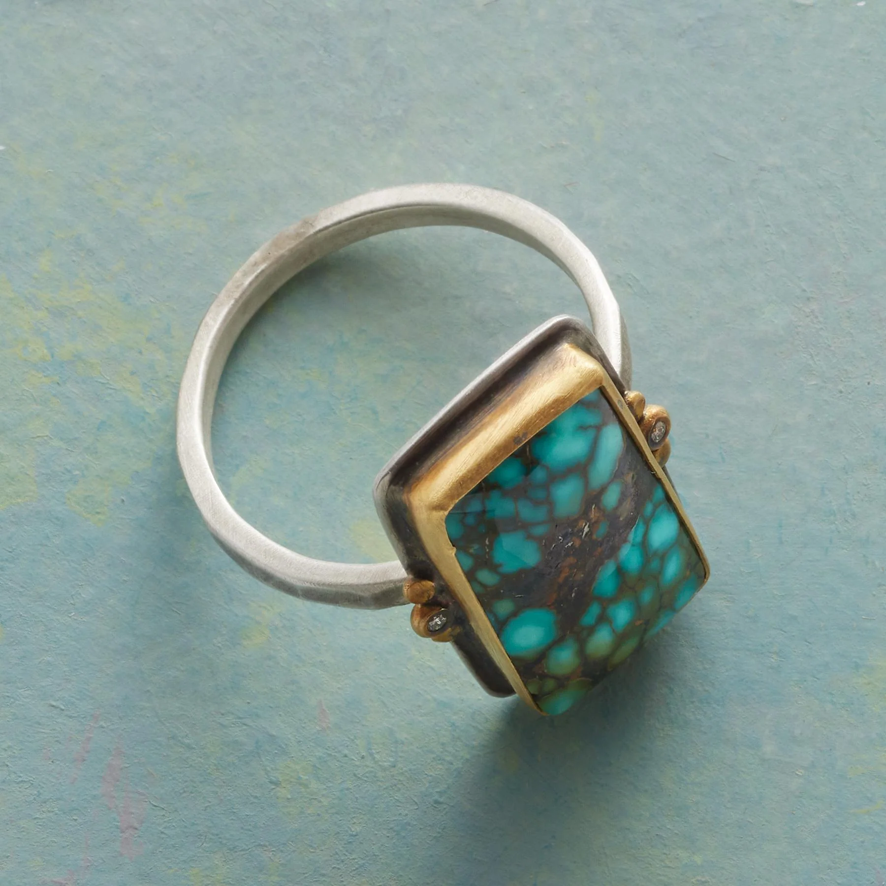 Twinkling Turquoise Ring