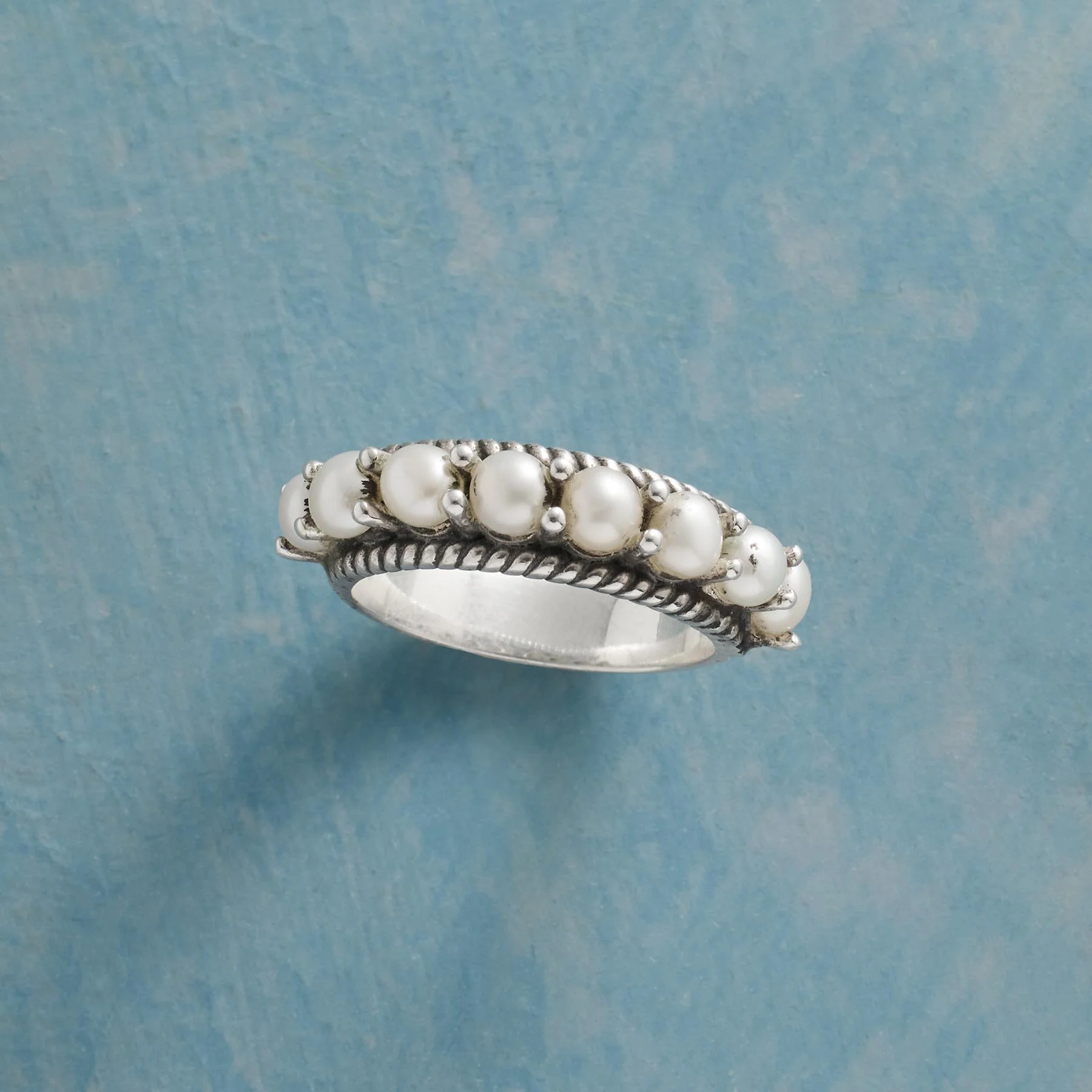 Seven Sisters Pearl Ring