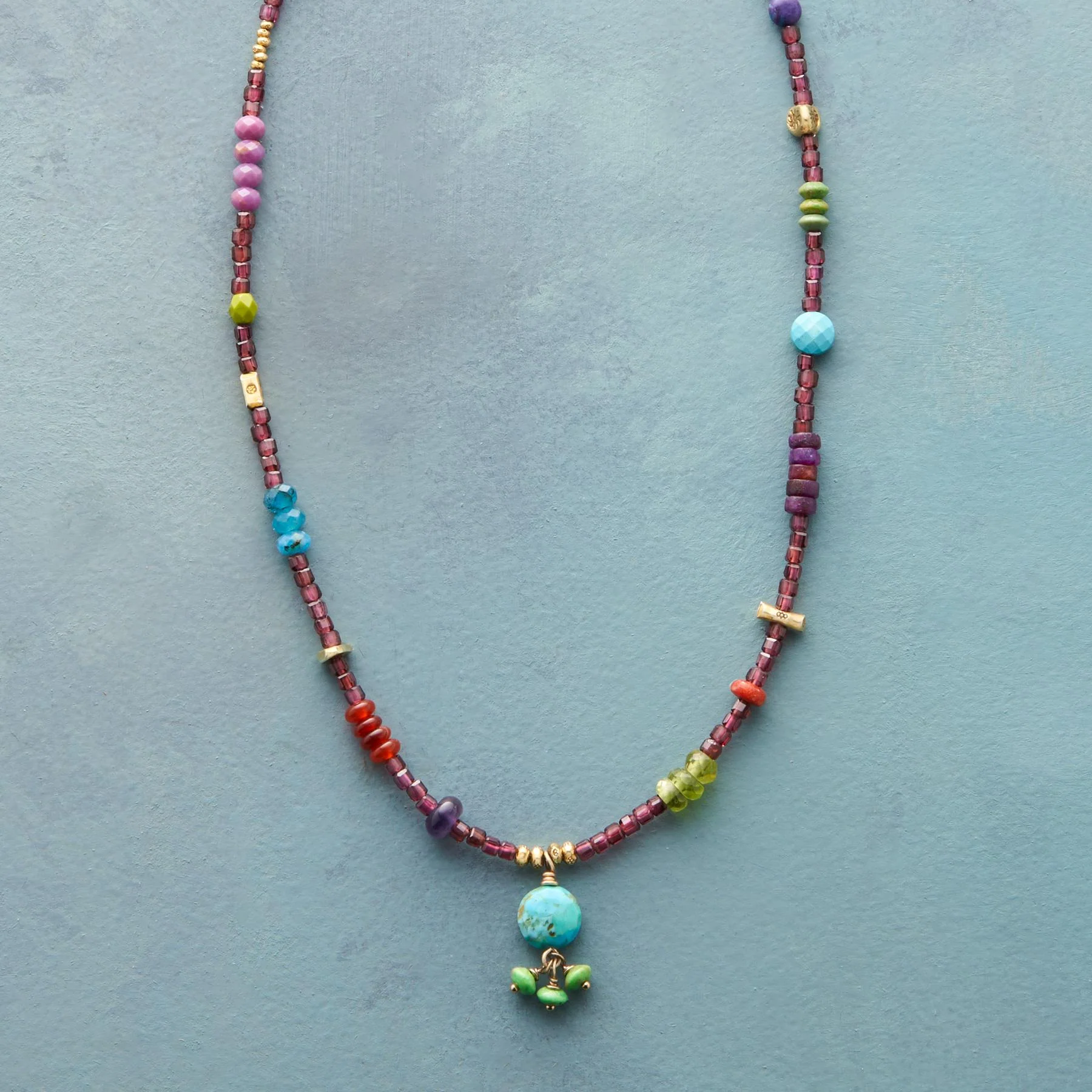 Annie Garnet Necklace