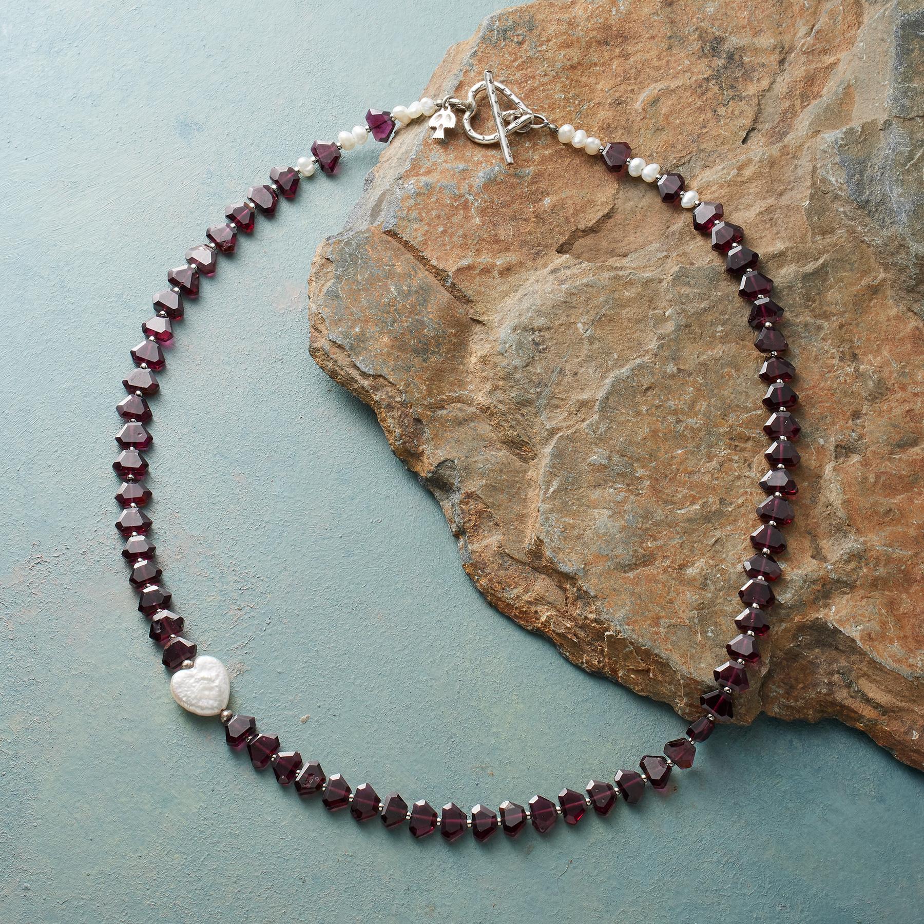 Lovestruck Garnet Necklace