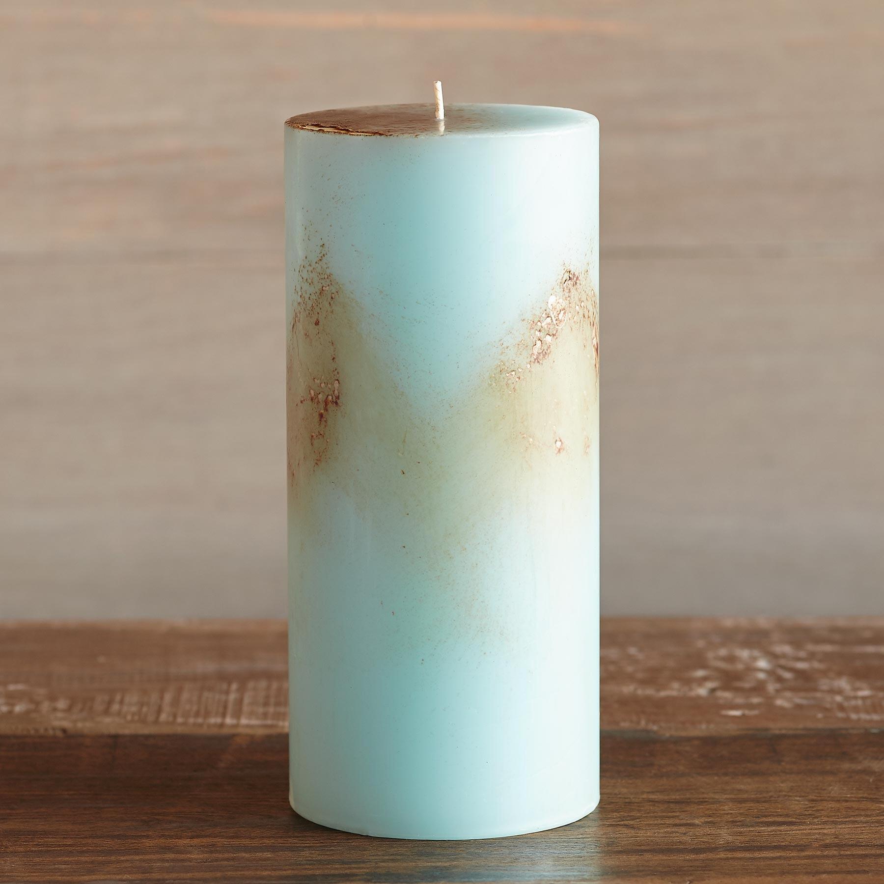 Antigua Single Wick Pillar Candle