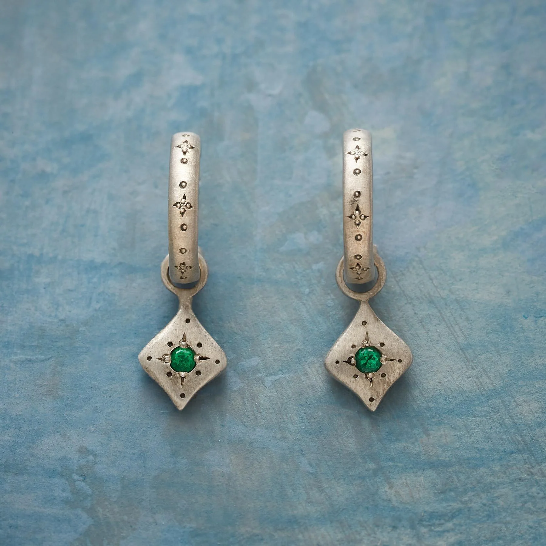 Emerald Regalia Earrings