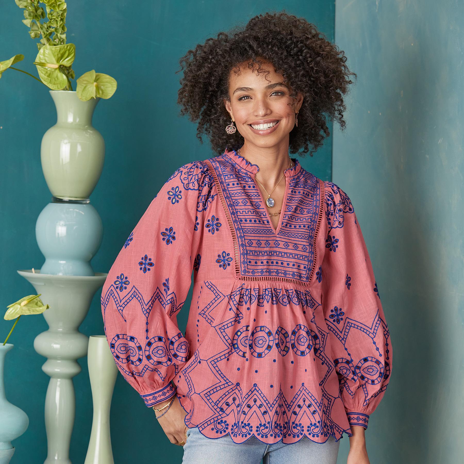 Indra Dreamer Top, Petite