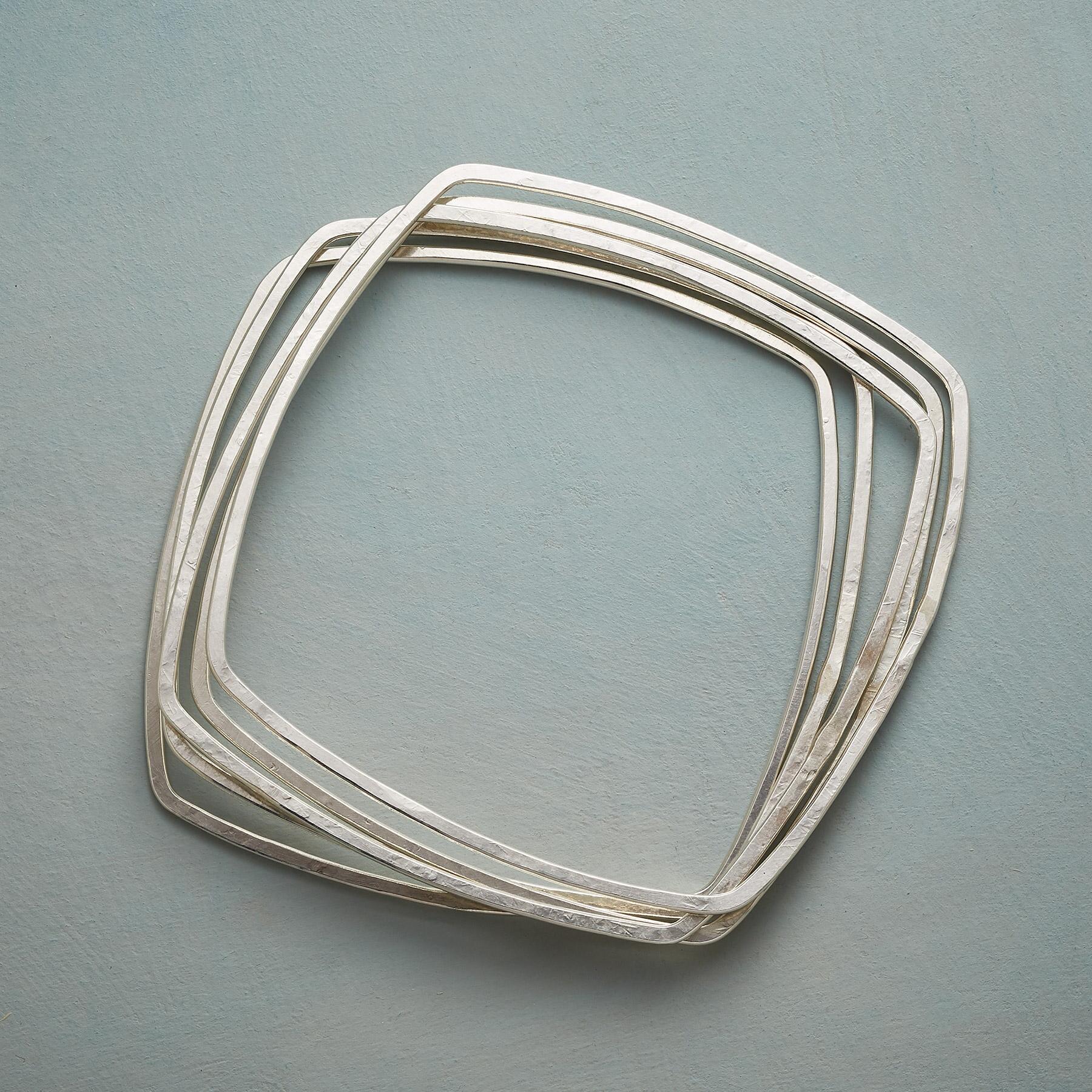 Sterling Quintet Bangle Bracelets