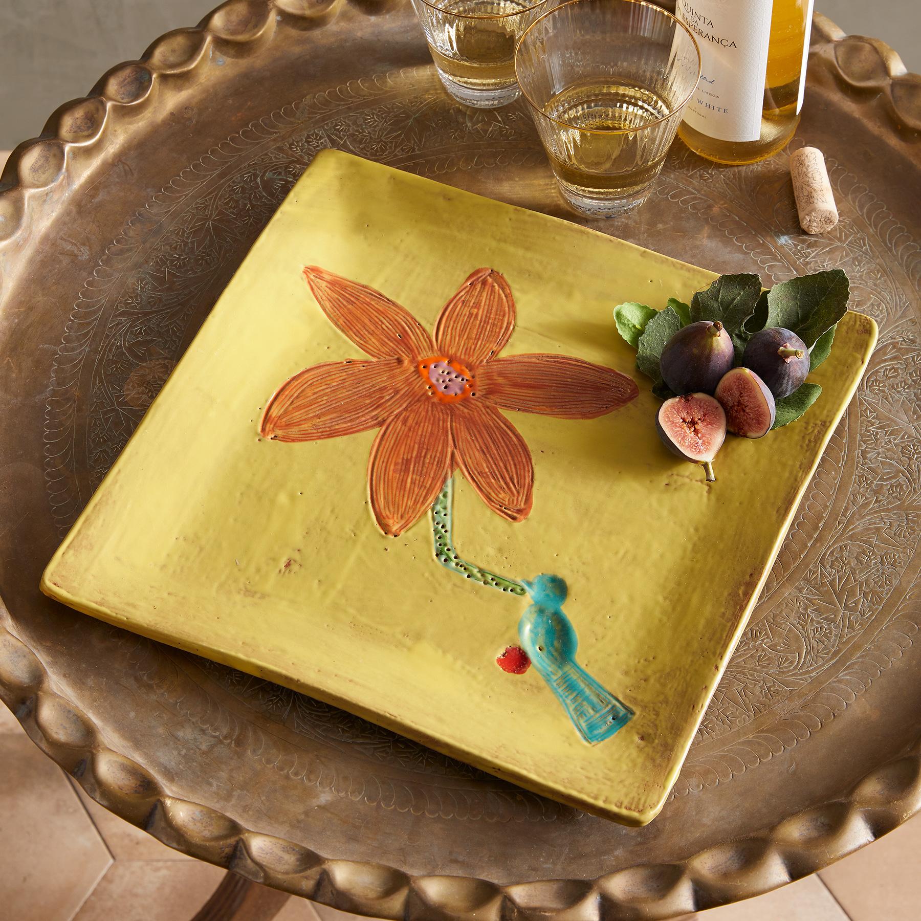 Desert Flower Platter