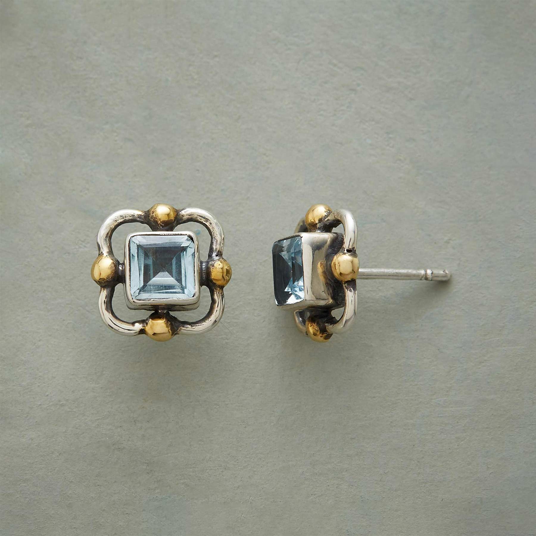 Gallery In Blue Earrings