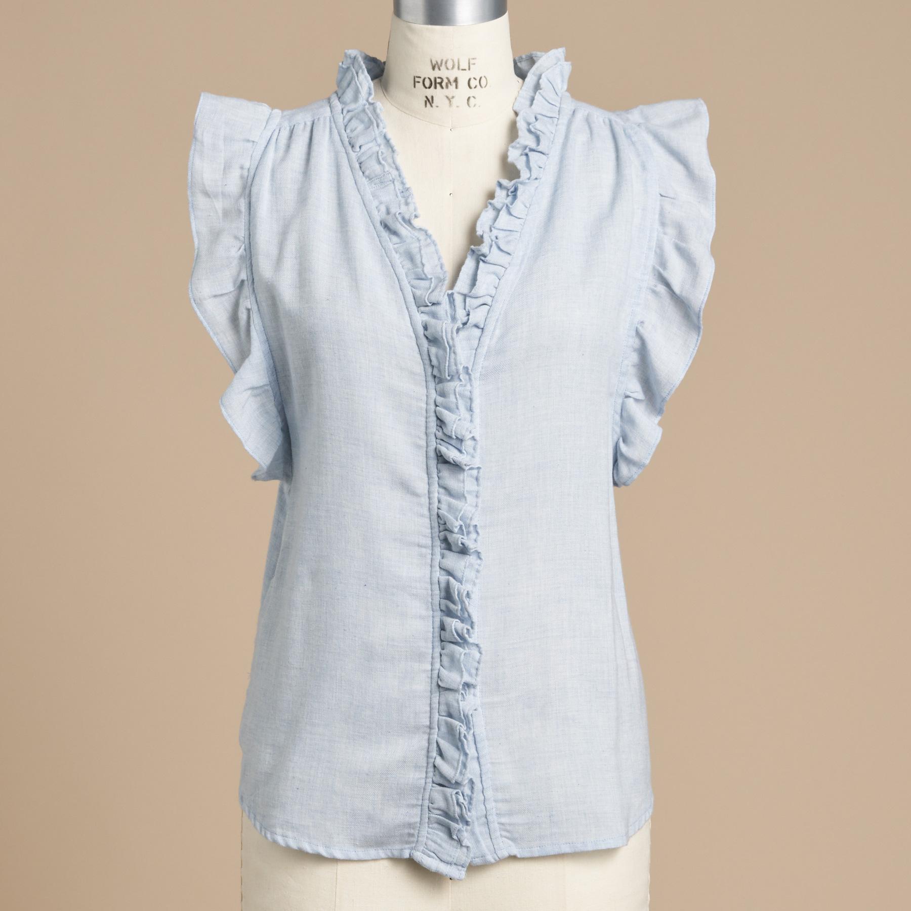 Milla Chambray Top