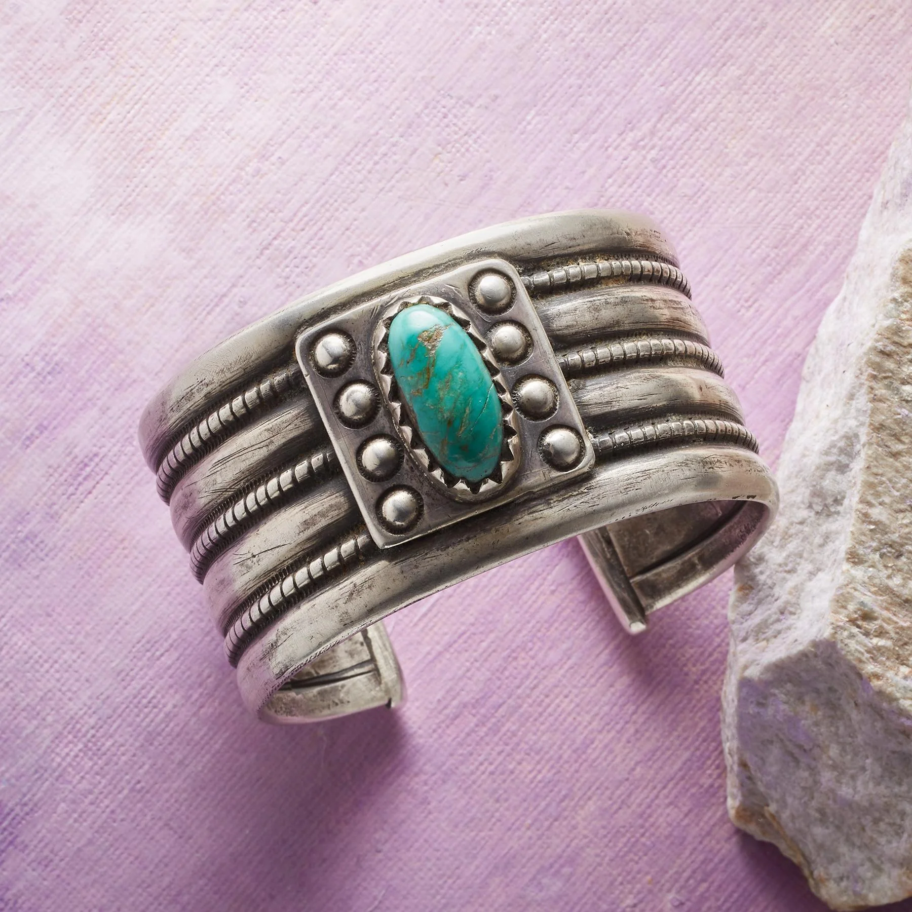 Storylines Turquoise Cuff