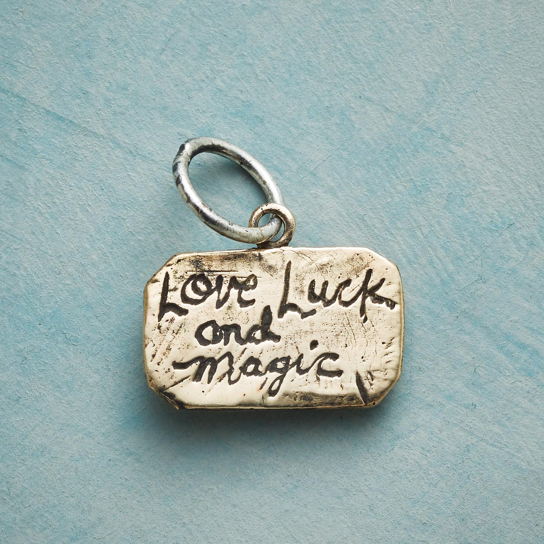 Gold Good Luck Charm