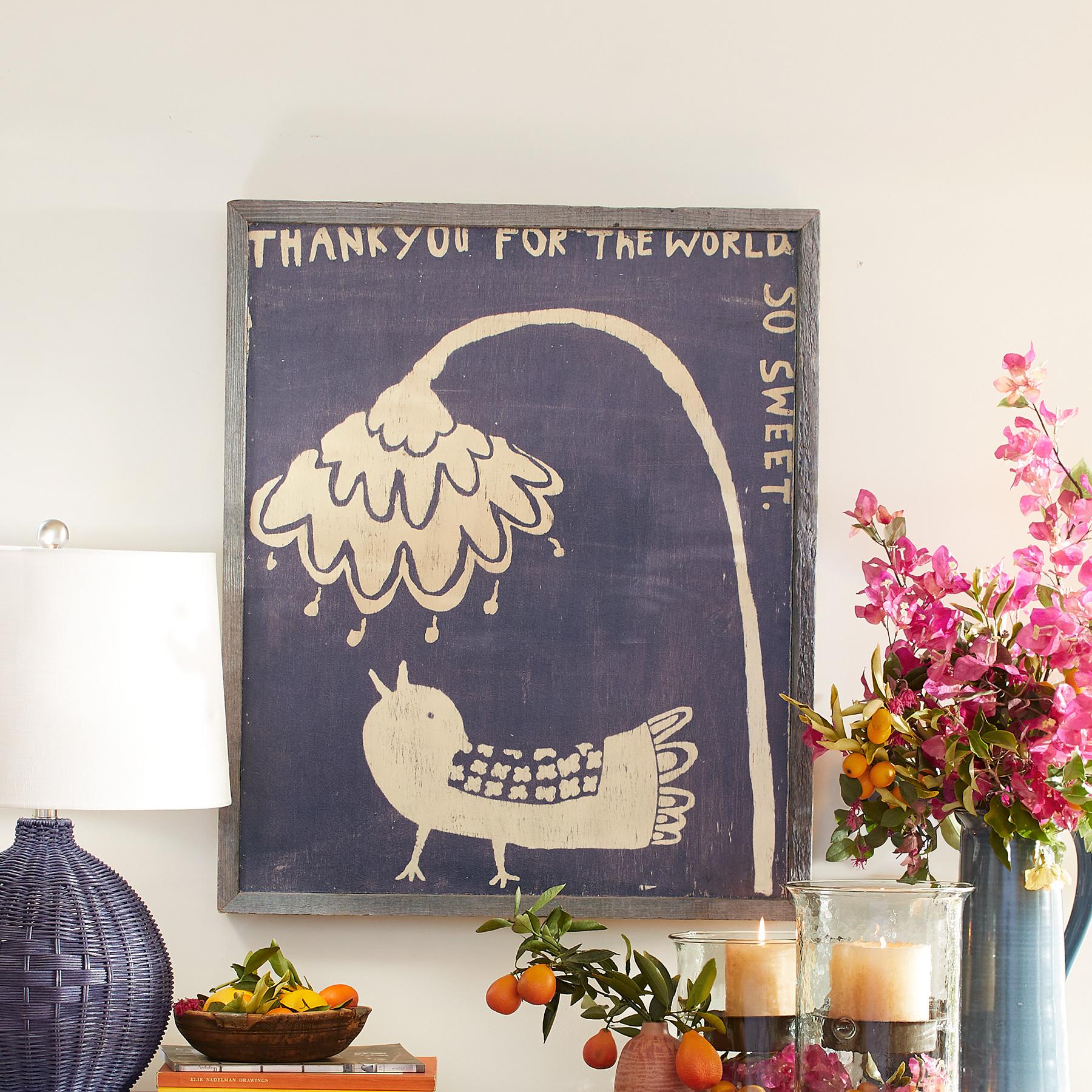 World So Sweet Print