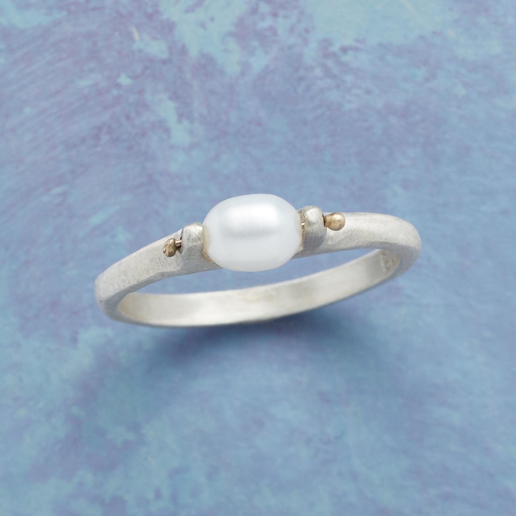 Pinned Pearl Ring