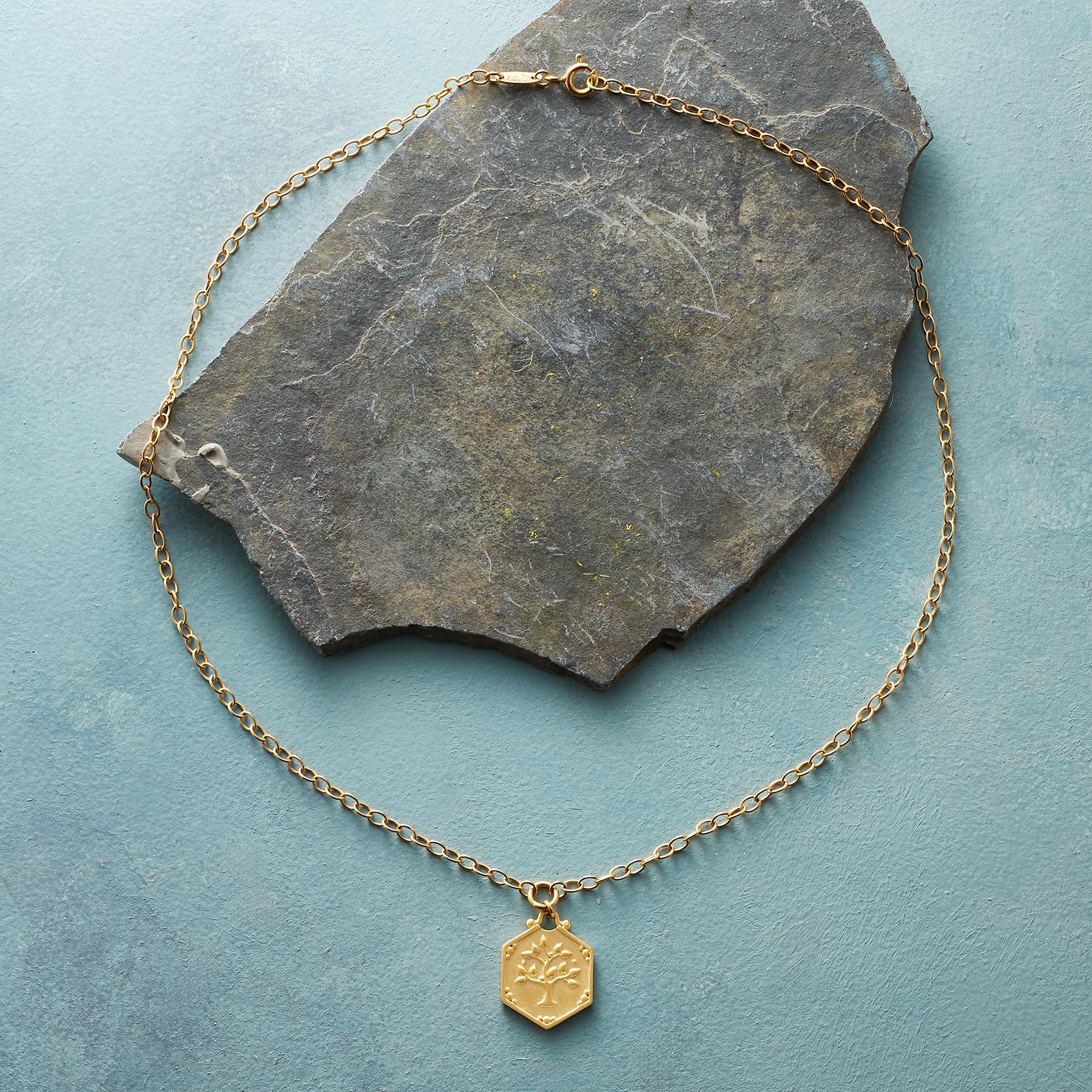 Golden Tree Of Life Necklace