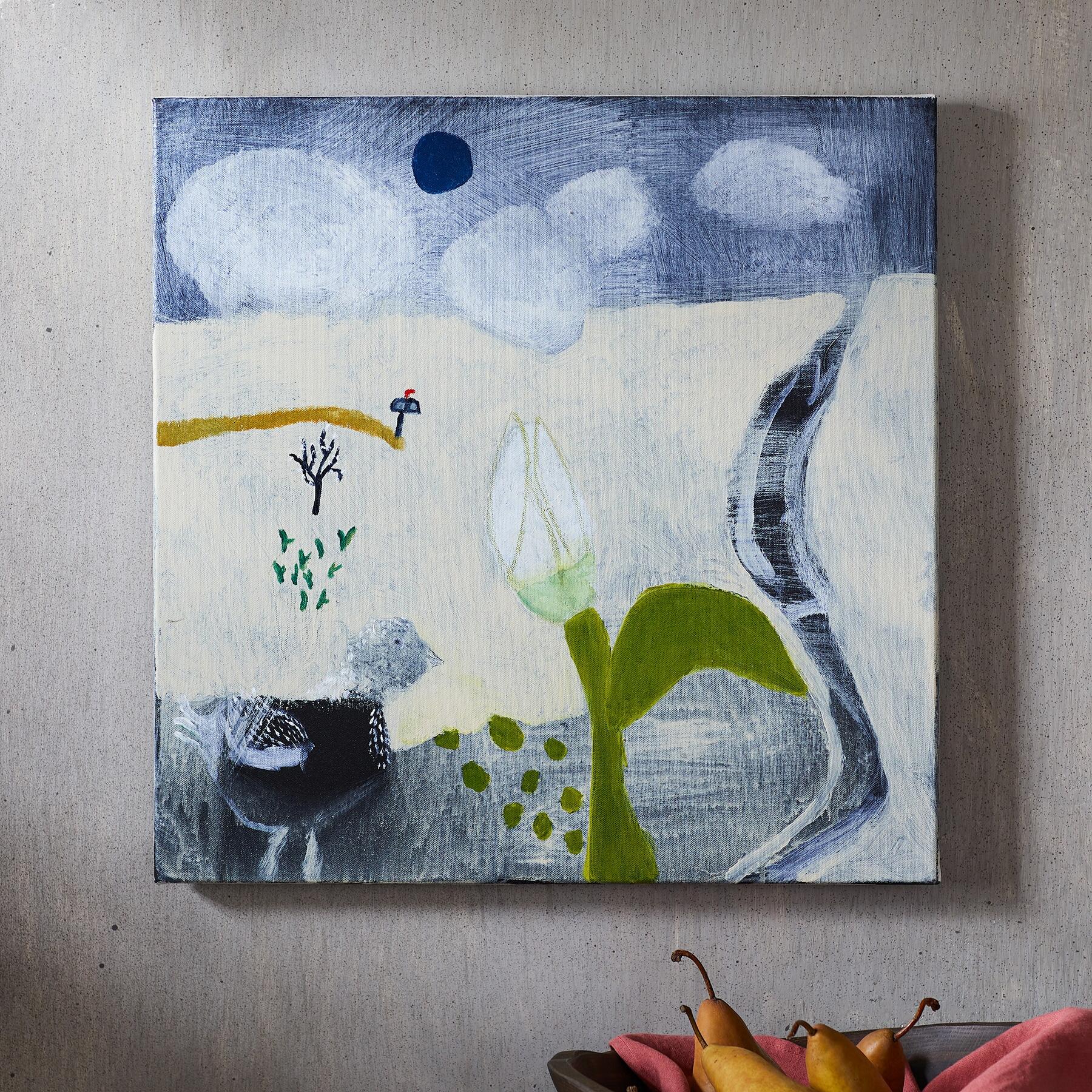 Mailbox In Spring Painting