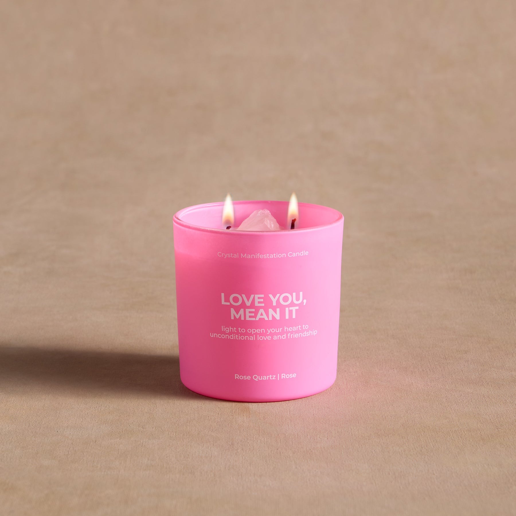 Love You  Mean It Candle