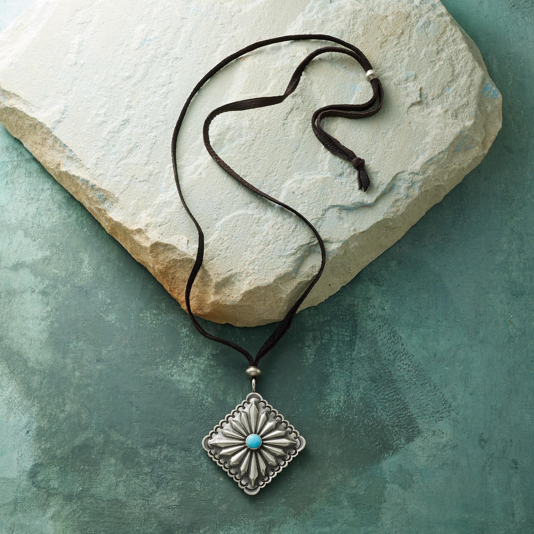 Square Concho Necklace