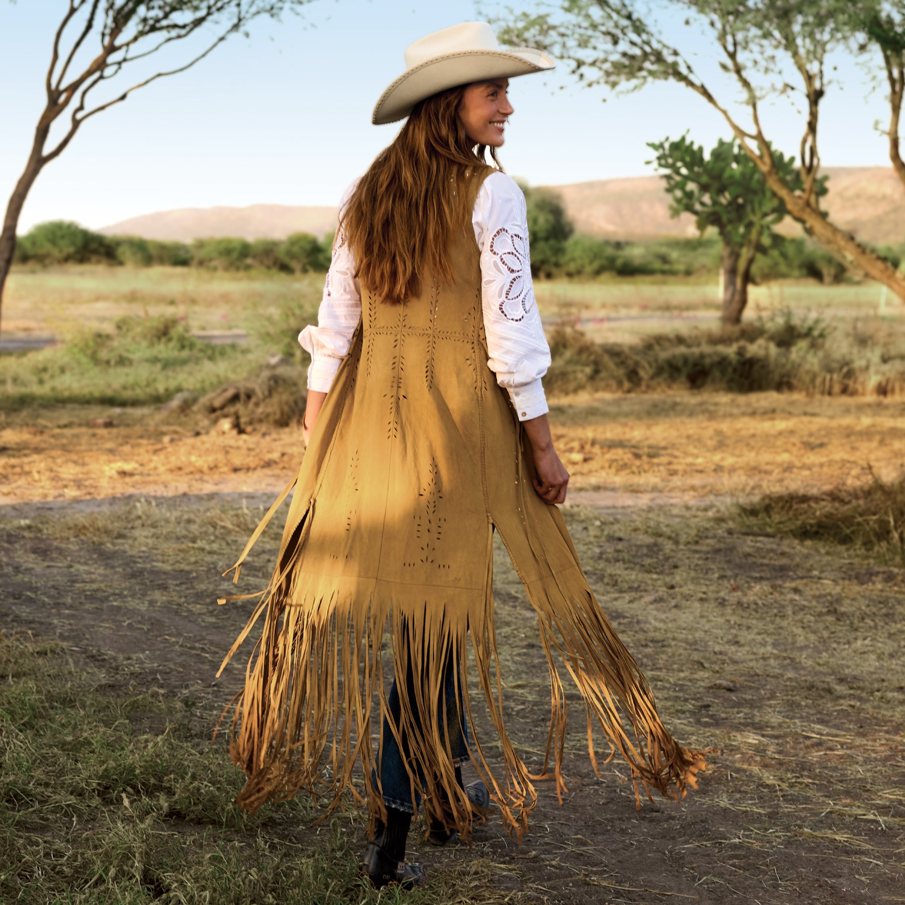 Flannery Fringe Vest