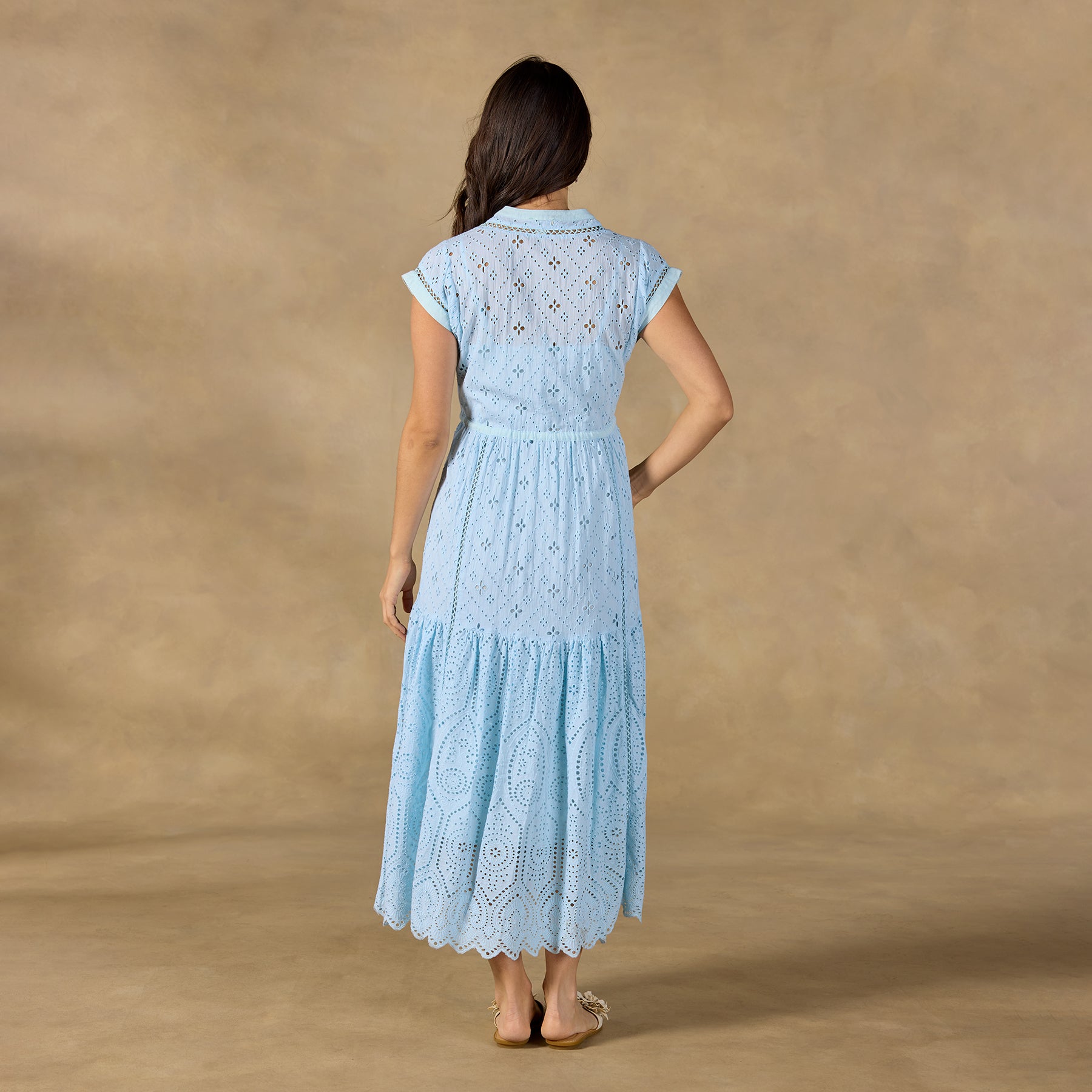 Astoria Eyelet Dress, Petite