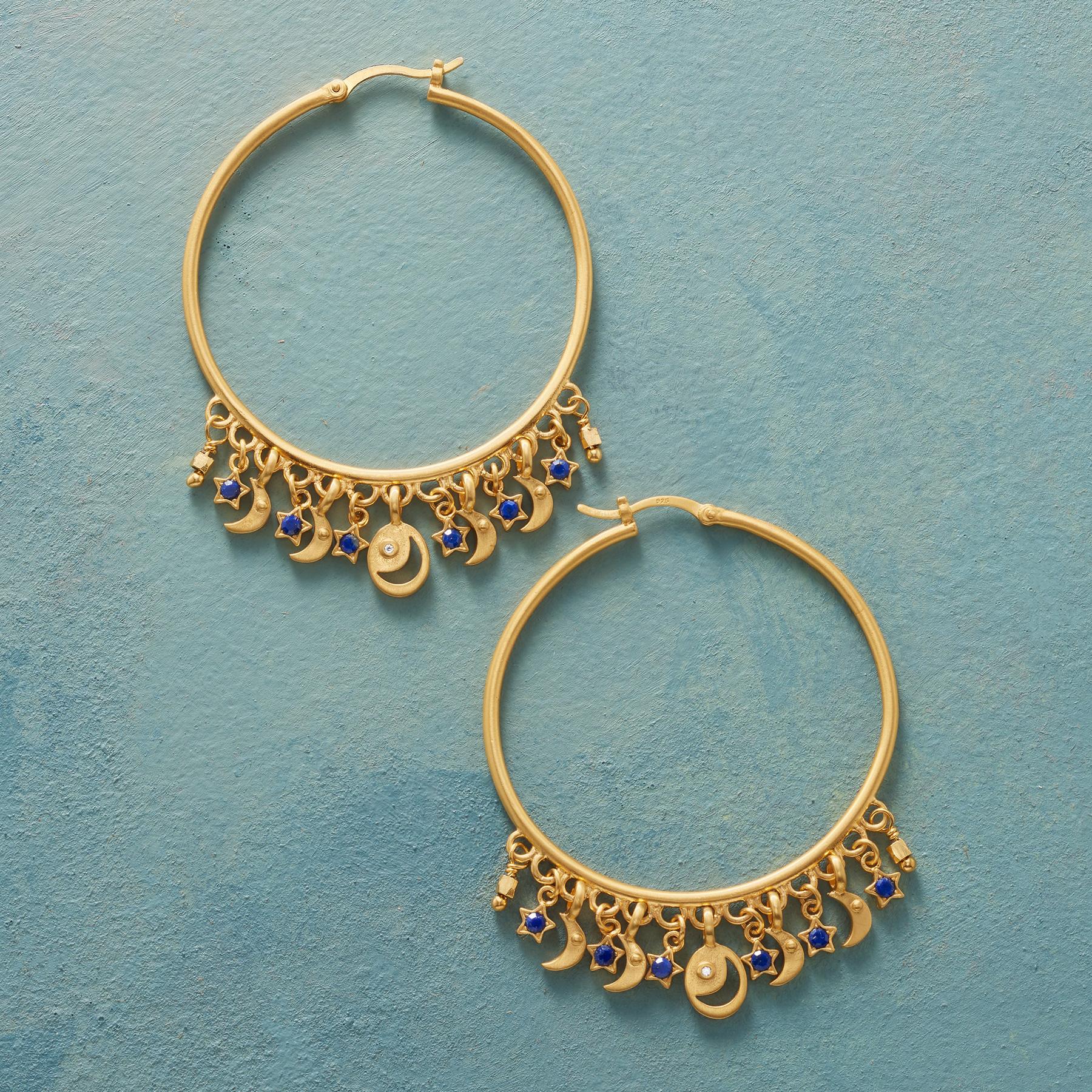 Moonstruck Hoop Earrings