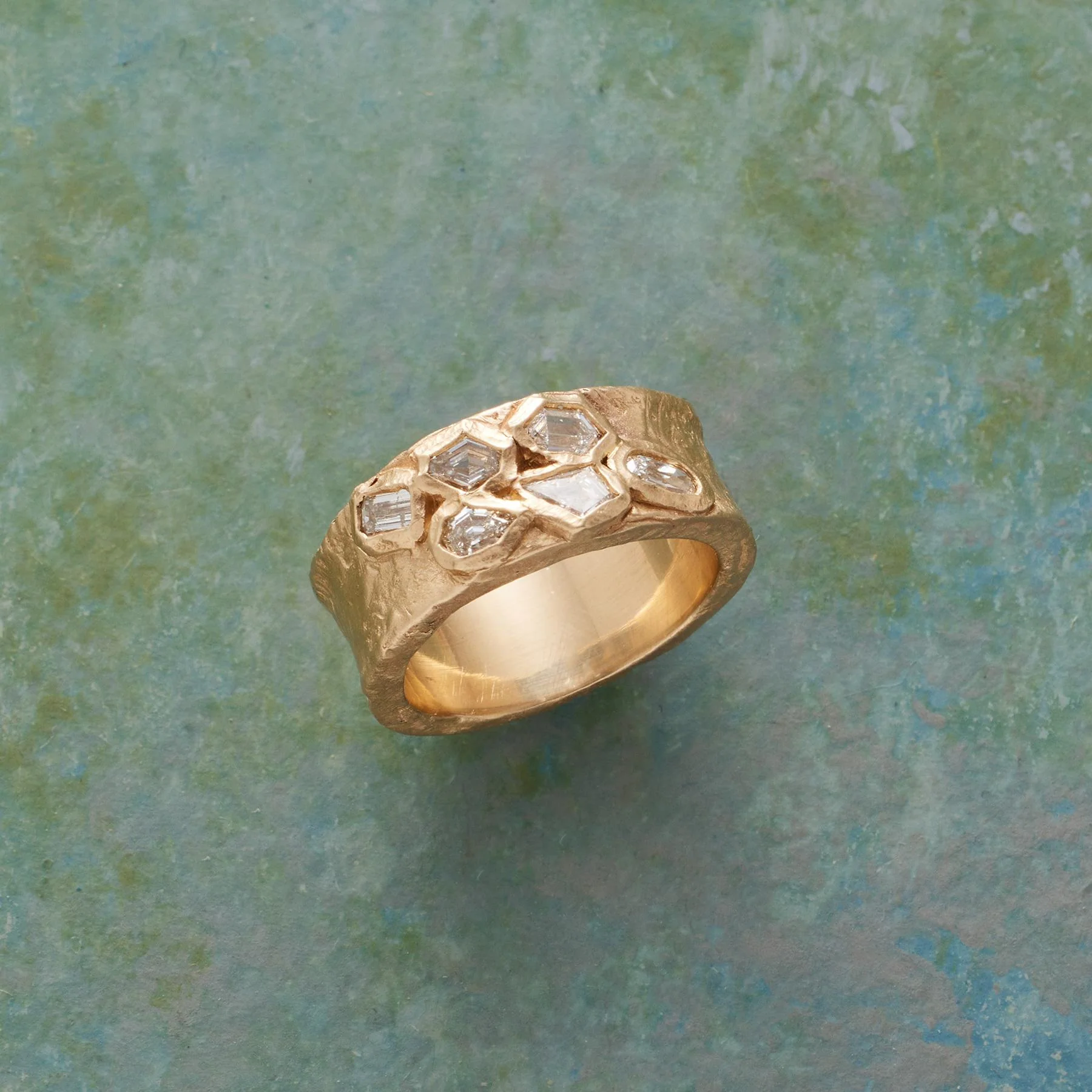 Glittering Path Ring