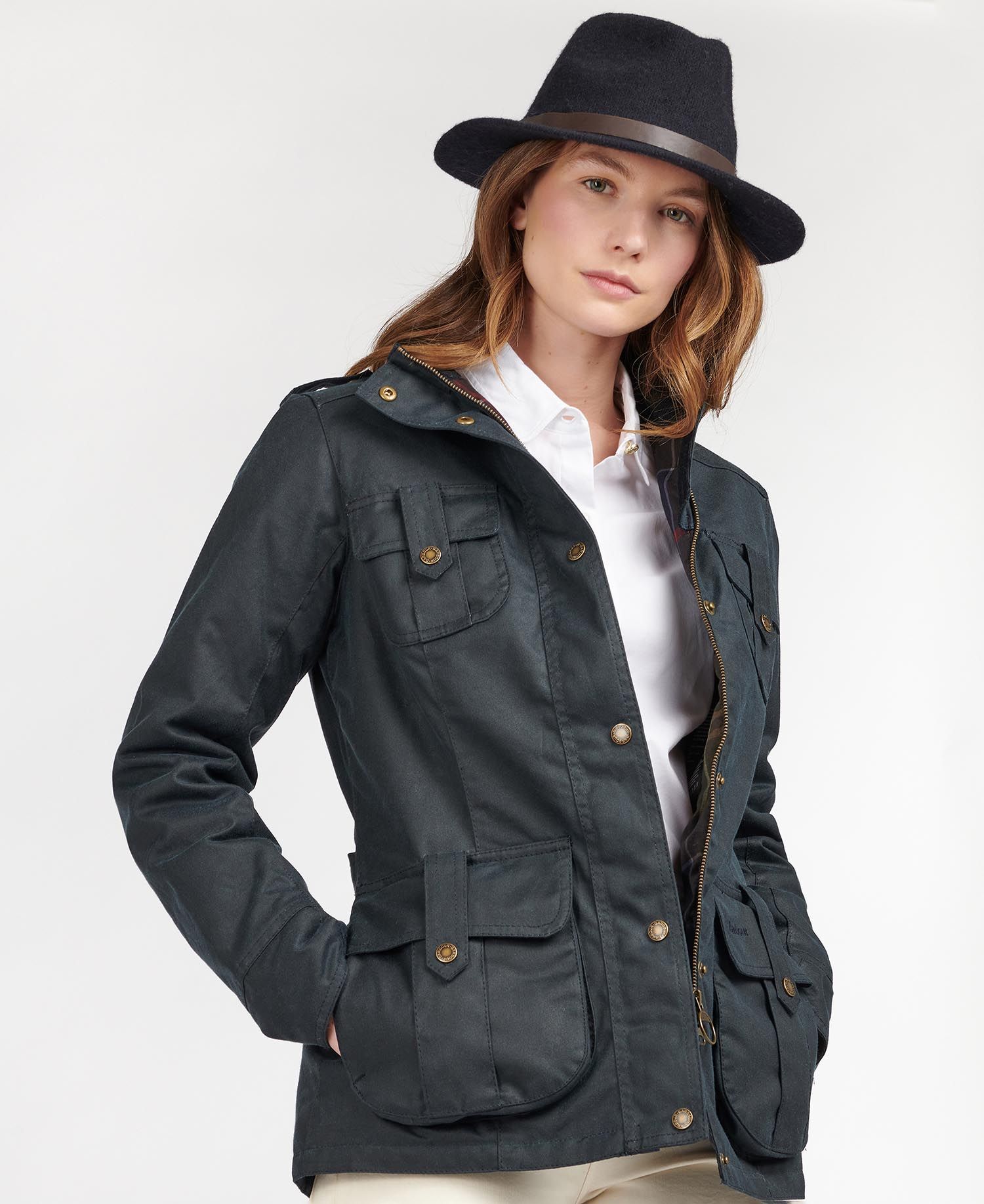 Barbour Winter Defence Waxed Cotton Jacket