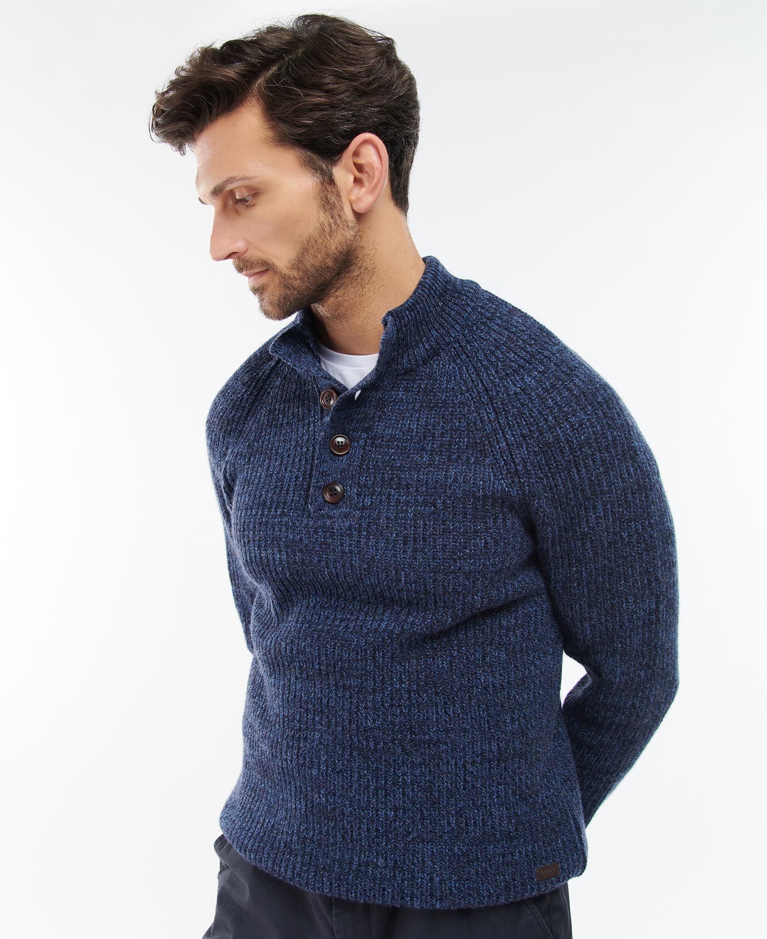 Barbour Horseford Half Button Jumper