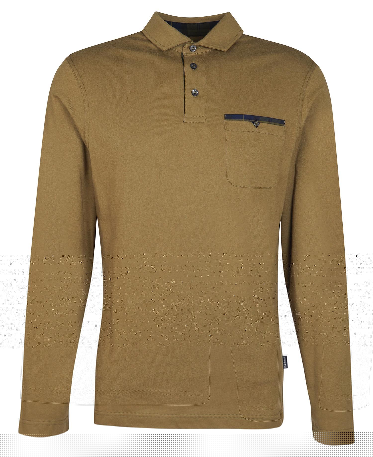 Barbour Long Sleeve Corpatch Polo Shirt